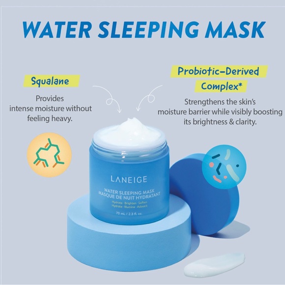 LANEIGE Water Sleeping Mask with Squalane - Picture 2 of 8